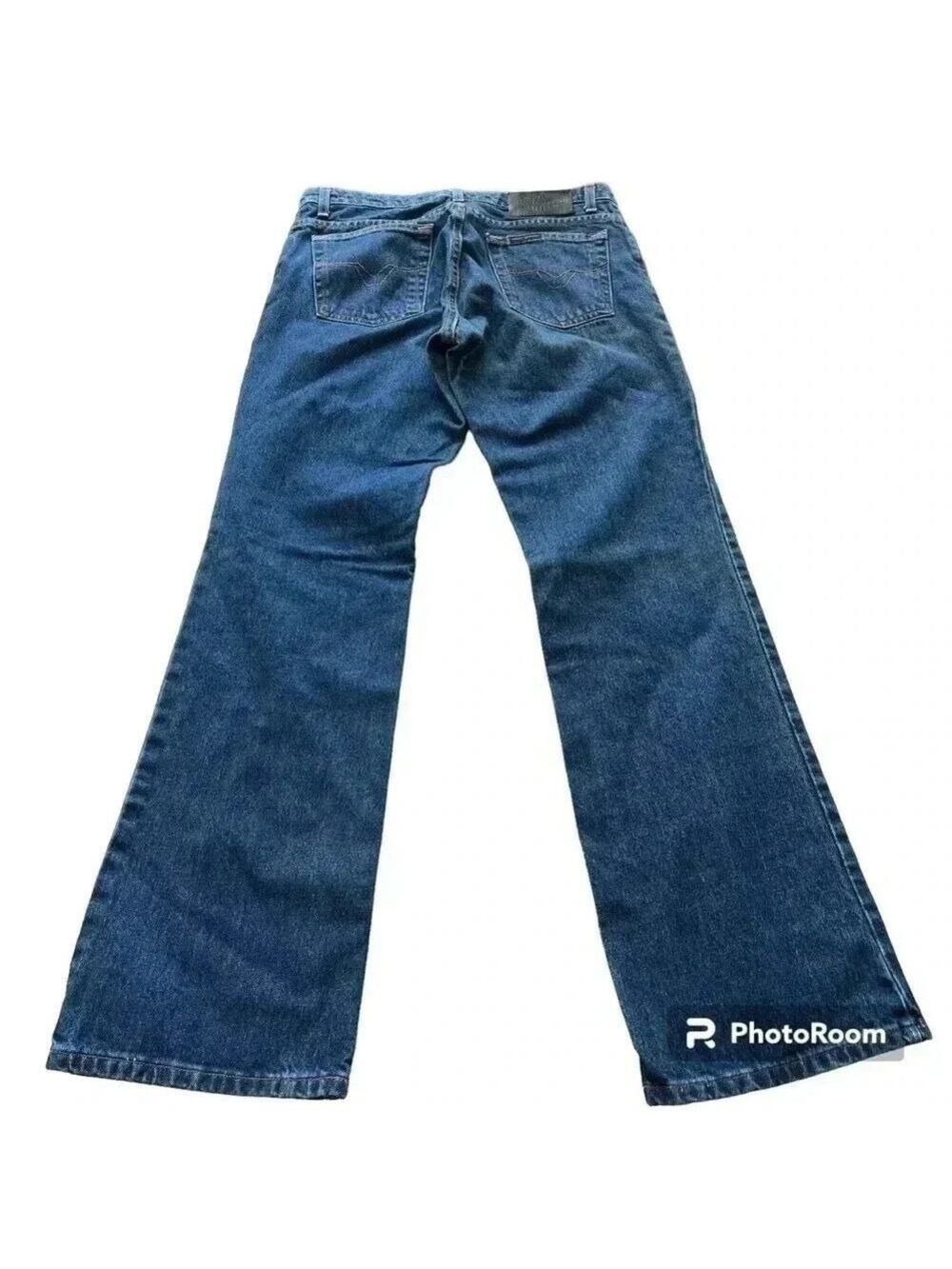 Harley Davidson Women Size 6 genuine motor clothes blue Denim 5 pocket j… - Picture 4 of 14